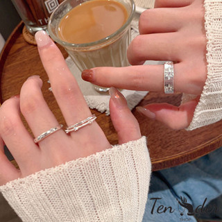 COD-ส่งเร็วจากไทย🎀แหวนเปิดชุด 3 ชิ้นสำหรับผู้หญิง สไตล์เท่ห์…