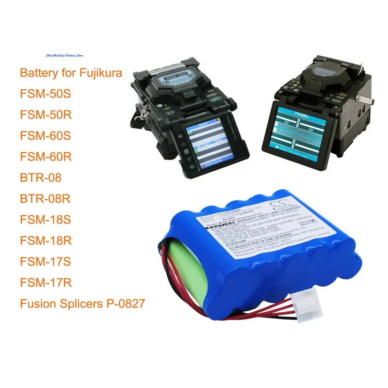 Cameron Sino 3500mAh แบตเตอรี่ทางการแพทย์สําหรับ Fujikura FSM-50S,FSM-50R,FSM-60S,FSM-60R,BTR-08,BTR
