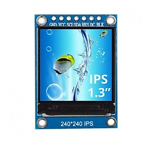จอแสดงผล OLED IPS 1.3 นิ้ว 240 x 240 - ST7789 - SPI