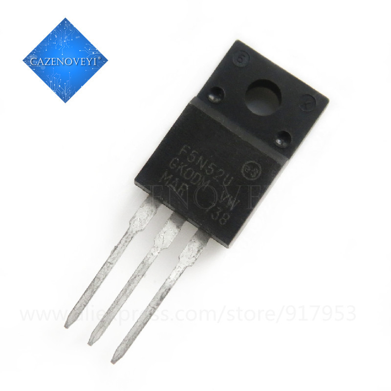 5 ชิ้น STF5N52U STF5N52 F5N52U 5N52U TO-220F 4.4A 525V ชิป