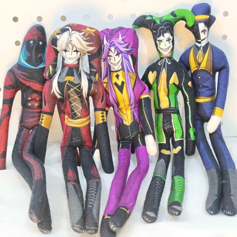 The Freak Circus ตุ๊กตา Jester Pierro Harlequin Freaks Pirot คอสเพลย์ตุ๊กตาผ้าฝ้ายตุ๊กตาเรียวบิดได้รูปร่างของเล่น