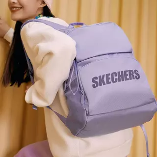 Skechers กระเป๋าเป้สะพายหลัง สไตล์เรียบง่ายกลางเพศ ใส่โน๊ตบุ๊คได้ กันน้ำ น้ำหนักเบา มีสีให้เลือกหลายสี สำหรับใช้ทำงานและเรียน - L320U196