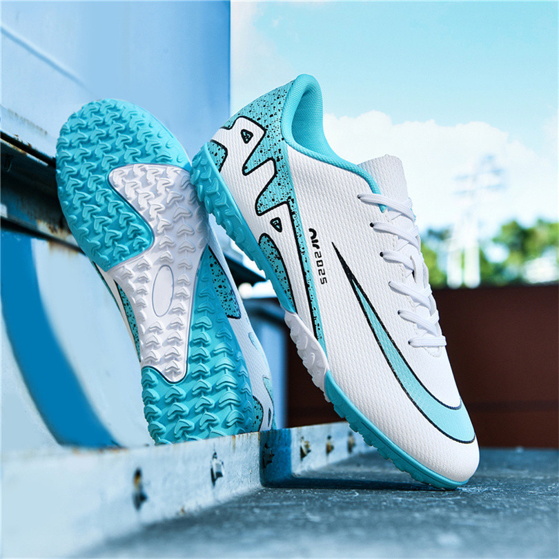 รองเท้าฟุตบอลสําหรับผู้ชาย Society Cleats Grass Training Original รองเท้าผ้าใบในร่มลื่น Ultralight F