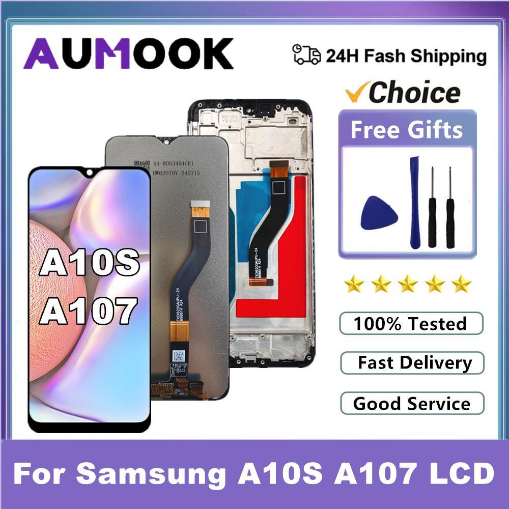 6.2 A10S สําหรับ Samsung Galaxy A10S A107 LCD A107F A107M จอแสดงผล LCD Touch Screen Digitizer Assemb