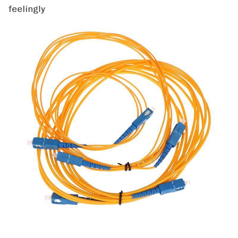 [S&H] SC To SC UPC Fiber Optical Patch Cable Singlemode Simplex SMF 9/125μm Single Mode Bend Insensi