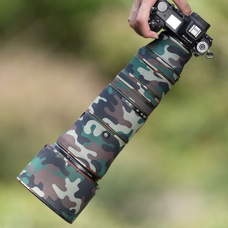 NIKON Z180-600mm F5.6-Lens Gun Jacket เหมาะสําหรับ NIKON Telephoto Camouflage เคสป้องกัน180600