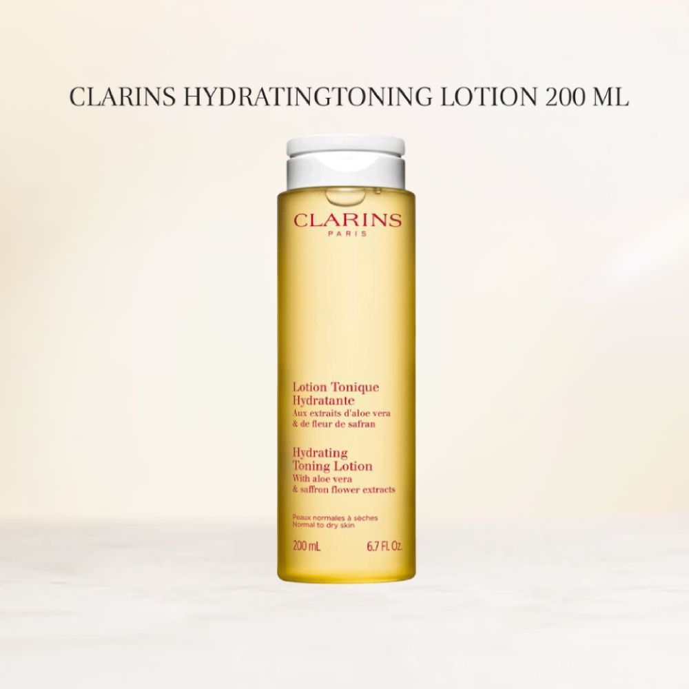 CLARINS Hydrating Toning Lotion 200 ml ไฮเดรตติ้ง โทนนิง โลชั่น 200มล.
