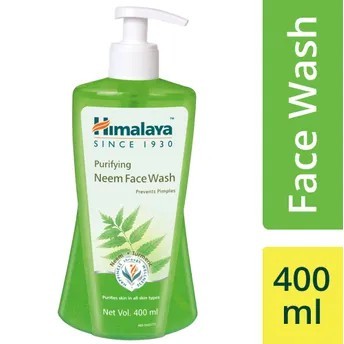 HIMALAYA PURIFYING NEEM FACE WASH 400ML หิมาลายา เจลล้างหน้าสะเดาอินเดีย