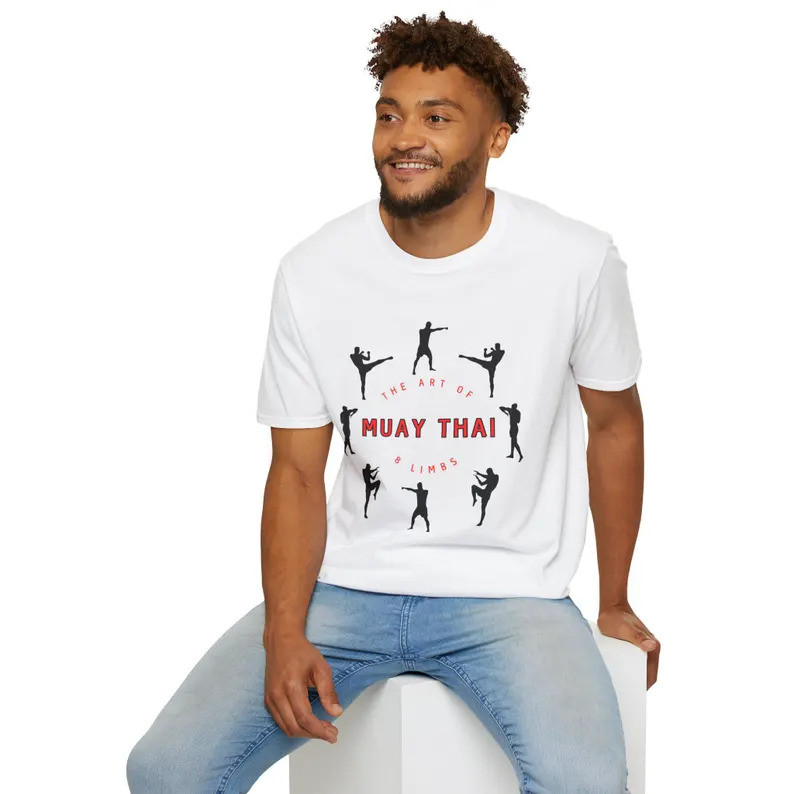 Muay Thai T-Shirt: Art of 8 Limbs, Martial Arts Tee