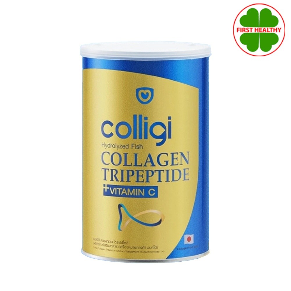 Amado Colligi Collagen คอลลิจิ คอลลาเจน (กระป๋อง 160g) NEW!!