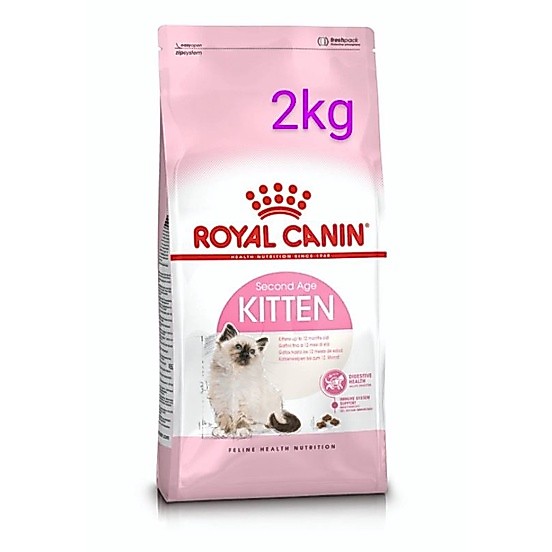 Royal Canin kitten 2kg / 1.2kg  สูตร ลูกแมว 2 kg. / 1.2kg โรยัล คานิน ลูกแมว  เลือกขนาดในตัวเลือกได้