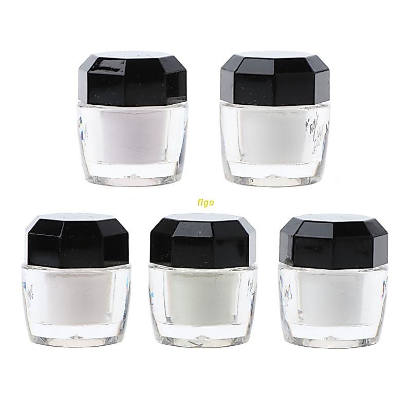 flgo 5 Color UV Color Change Pigment Powder Photochromic Pigment Expose to Sunlight or UV Light Resin Colorant Jewelry Making