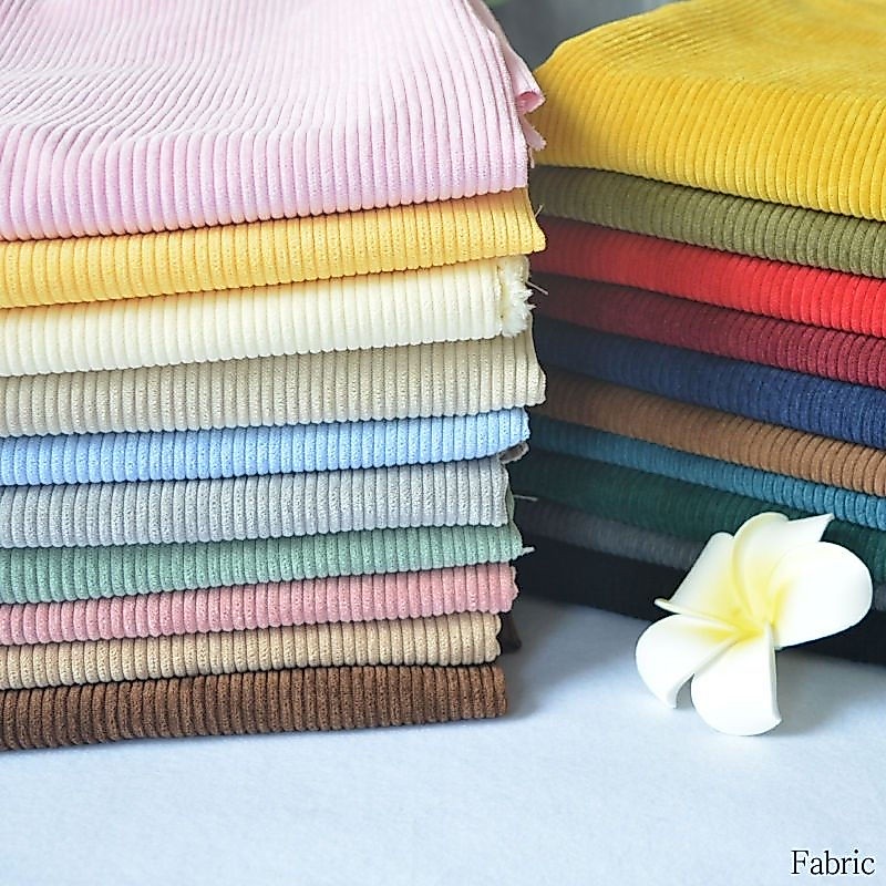 ผ้าลูกฟูก ผ้ากํามะหยี่ สีพื้น แฮนด์เมด สําหรับคลุมโซฟา Diy