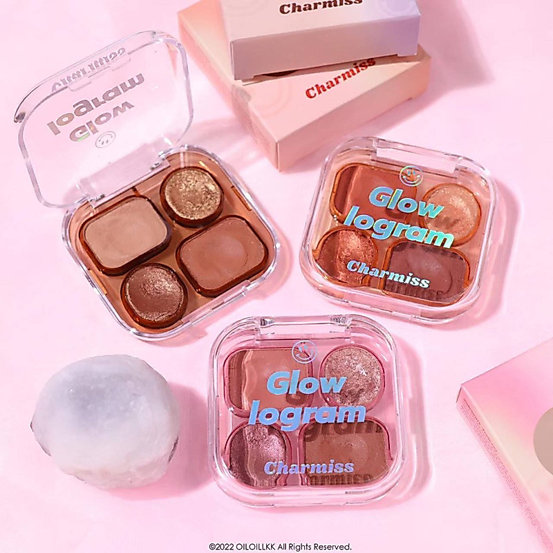 CHARMISS Glowlogram Eyeshadow Palette อายแชโดว์ 4g