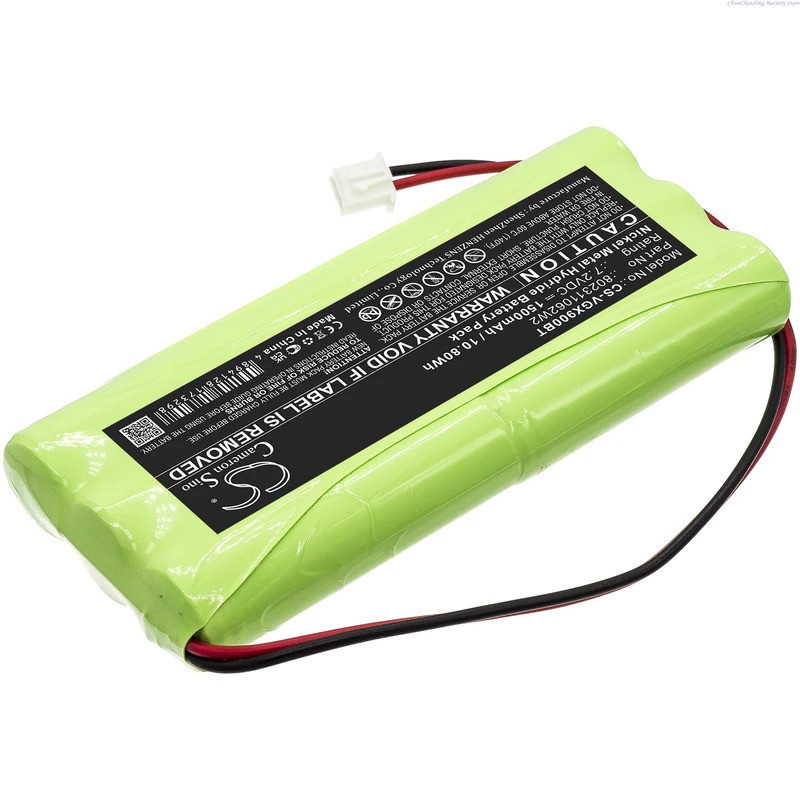 7.2V 1500mAh แบตเตอรี่ระบบเตือนภัย 802311062W2 VESTA-258 สําหรับ Vesta Composed GX9ML Vesta-046/047/