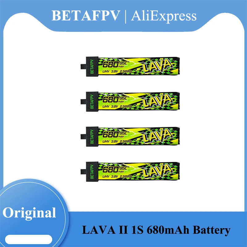 BETAFPV LAVA II 1S 680mAh แบตเตอรี่สําหรับ Meteor75 Pro P1 Air75 Meteor75 Pro