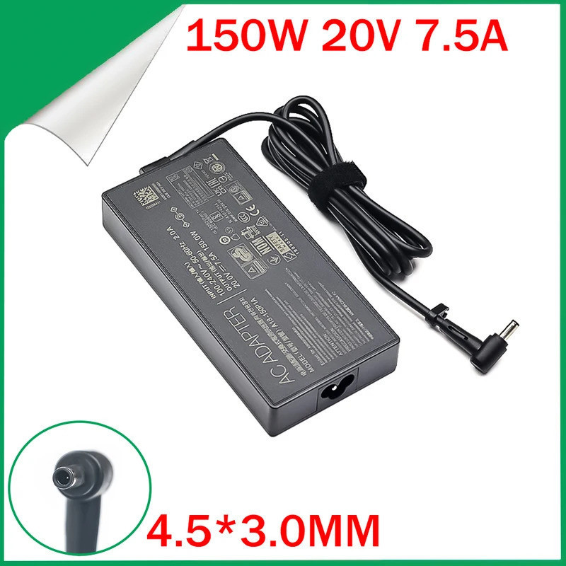 A18-150P1A ADP200075M แล็ปท็อปชาร์จ 20V 7.5A 150W 4.5x3.0 มม.อะแดปเตอร์ AC PowerFor Asus X571 X751G 