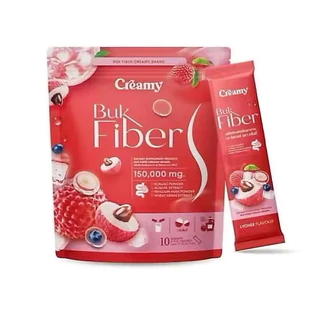 ไฟเบอร์ครีมมี่ บุกครีมมี่ Creamy Buk Fiber ( มี 10 ซอง)