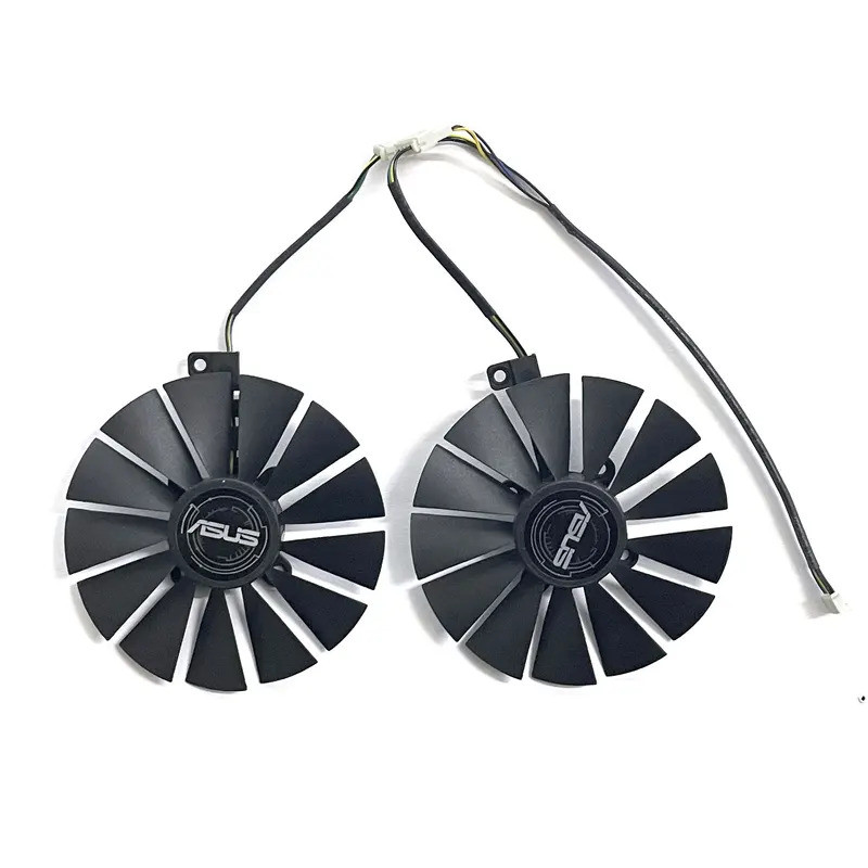 ทีใหม่129215SM 95 มม.พัดลมสําหรับ ASUS STRIX RX 470 580 570 GTX 1050Ti 1070Ti 1080Ti การ์ดเกมพัดลมระ