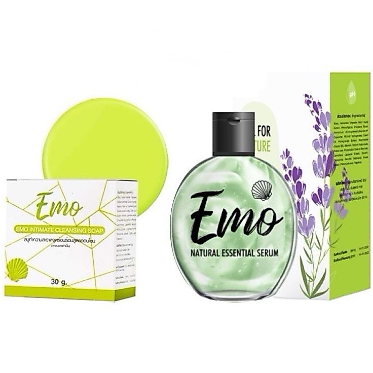 EMO สบู่อิโมะ -เซรั่มน้ำตบอีโมะ แพ็คเกจใหม่ (มีให้เลือก)
