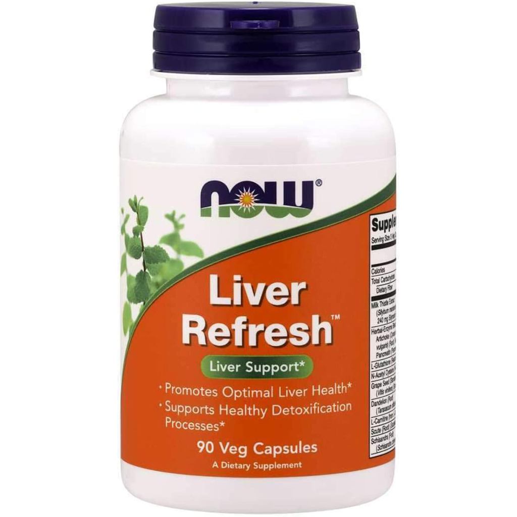 NOW Foods NOW Foods NOW Liver Detoxifier และสารเพิ่มประสิทธิภาพ (90 แคปซูล)