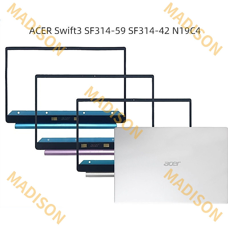 เหมาะสําหรับ ACER Swift3 SF314-59 SF314-42 N19C4 A Shell B Shell C Shell D Shell หน้าจอปกหลังกรอบด้านล่างเชลล์ AM2WG000100