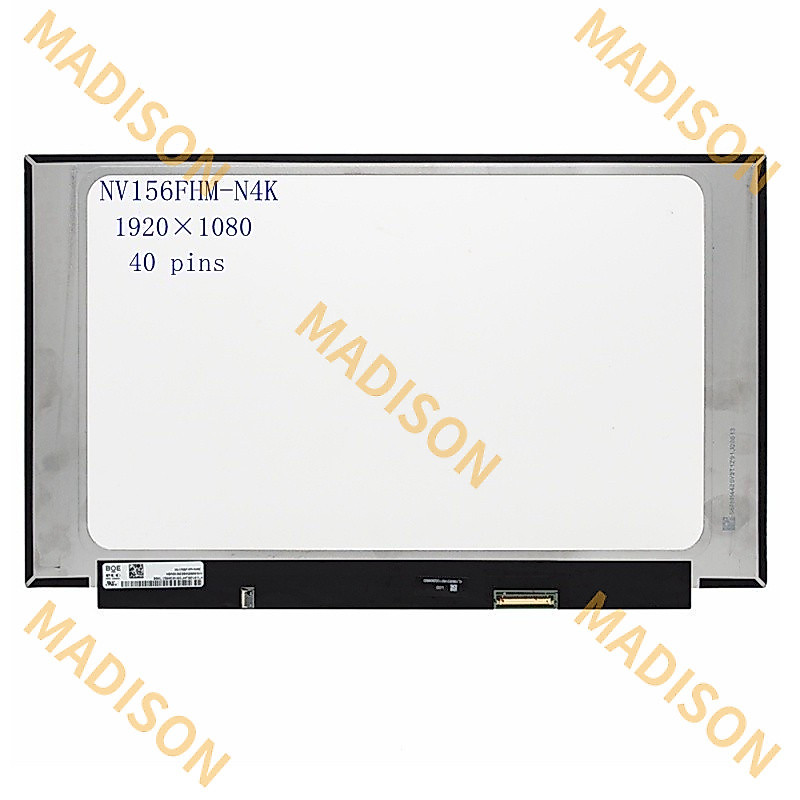 15.6 นิ้ว IPS แล็ปท็อปหน้าจอ LCD NV156FHM-N4K NV156FHM-N4N b156han08.0 สําหรับ Dell G3 3500 จอแสดงผล