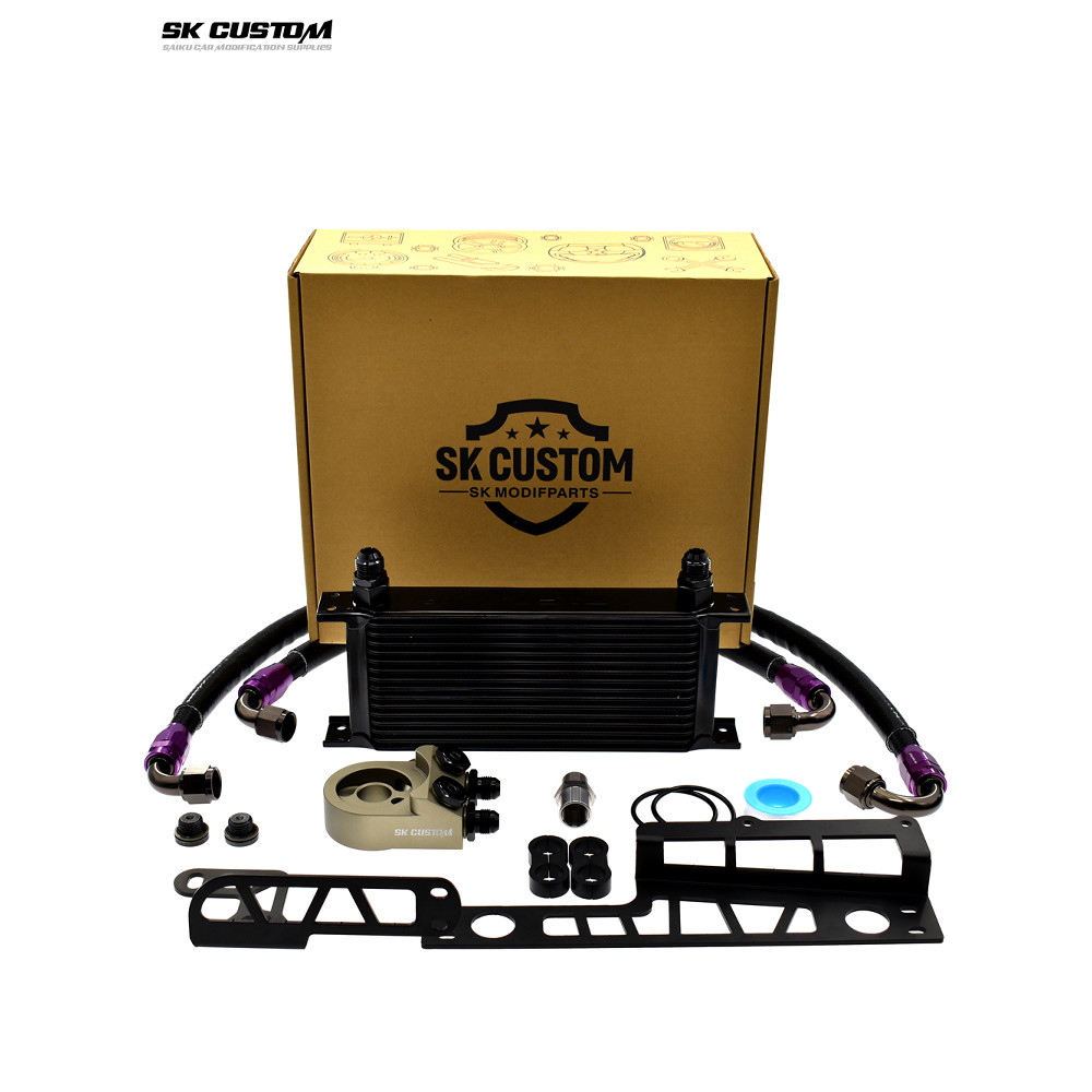 เหมาะสําหรับชุดหม้อน้ําน้ํามัน Honda Civic TYPE R FL5 Civic Type R คูลเลอร์เฉพาะ