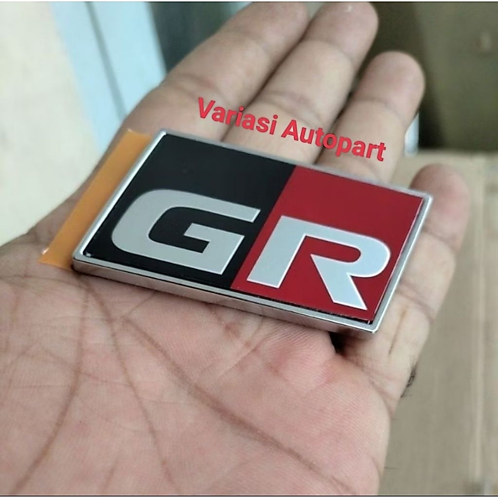 GR - GR SPORT - GR GRILL TOYOTA ORIGINAL LOGO EMBLEM
