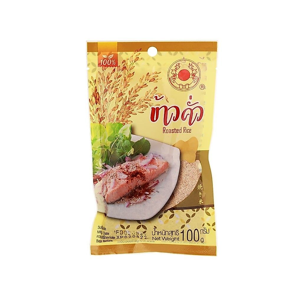 กวางคู่ ข้าวคั่ว 100 ก