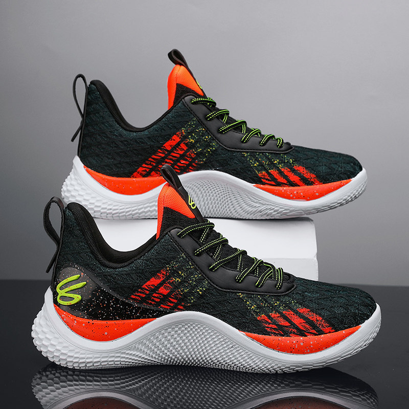 รองเท้าบาสเก็ตบอล รองเท้าบาส เหมาะสำหรับ กีฬา การวิ่ง เล่นบาสเก็ตบอล Pure Original Curry 10th Genera