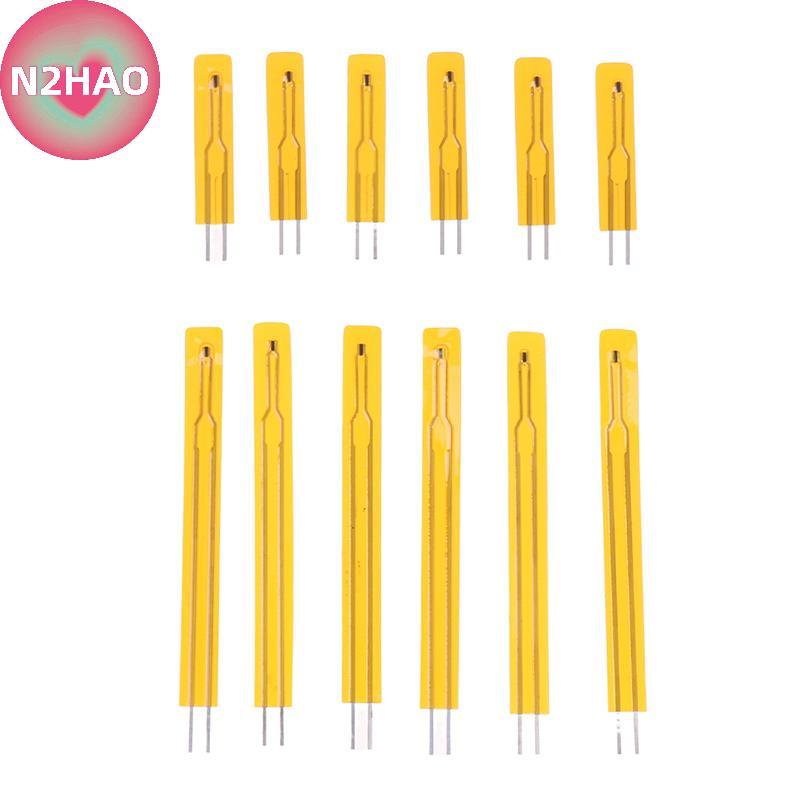 N2HAO 10pcs NTC บางฟิล์มเทอร์มิสเตอร์ 2.5 ซม.5 ซม.3950 10K 50K 100K MF5B SMD 1% 5% อุณหภูมิเซนเซอร์ 