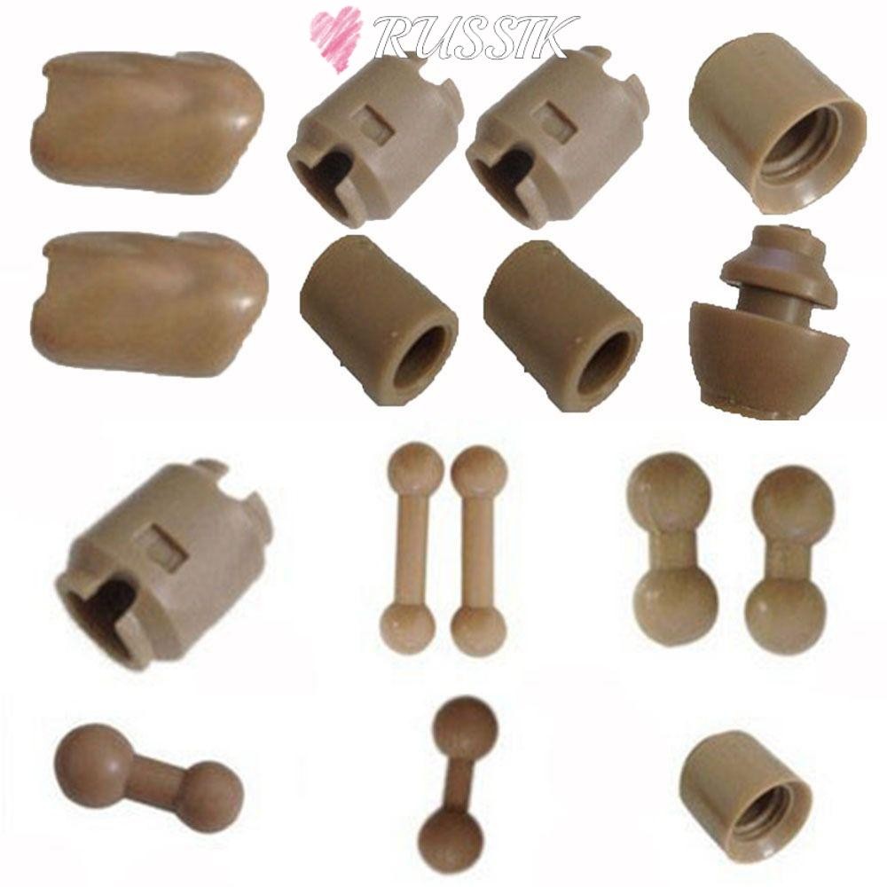 RUSSIK 1/6 ตุ๊กตาคอ,พลาสติก Multistyles คอหัวเชื่อมต่อ,คุณภาพสูง Action Figure Fit 1/6 12" ตุ๊กตา