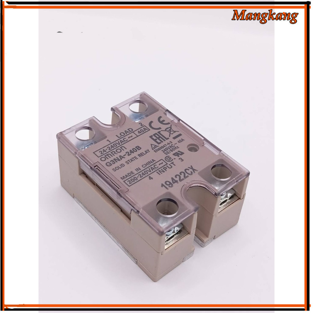 ของใหม่! G3NA-240B ไฟ200-220v โซลิต รีเลย์ TYPE G3NA-240B SOLID STATE RELAY VOLTS:200-240VAC