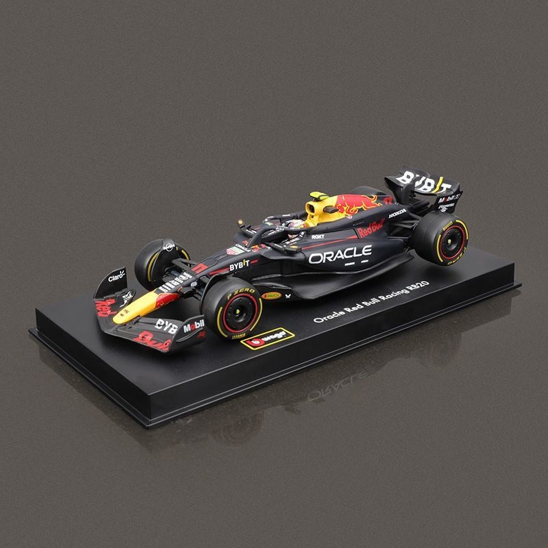 BURAGO BURAGO F1 รถรุ่น 1: 43 Red Bull RB20 สูตรโลหะผสมรถแข่ง Wista Pan Fast Shipping