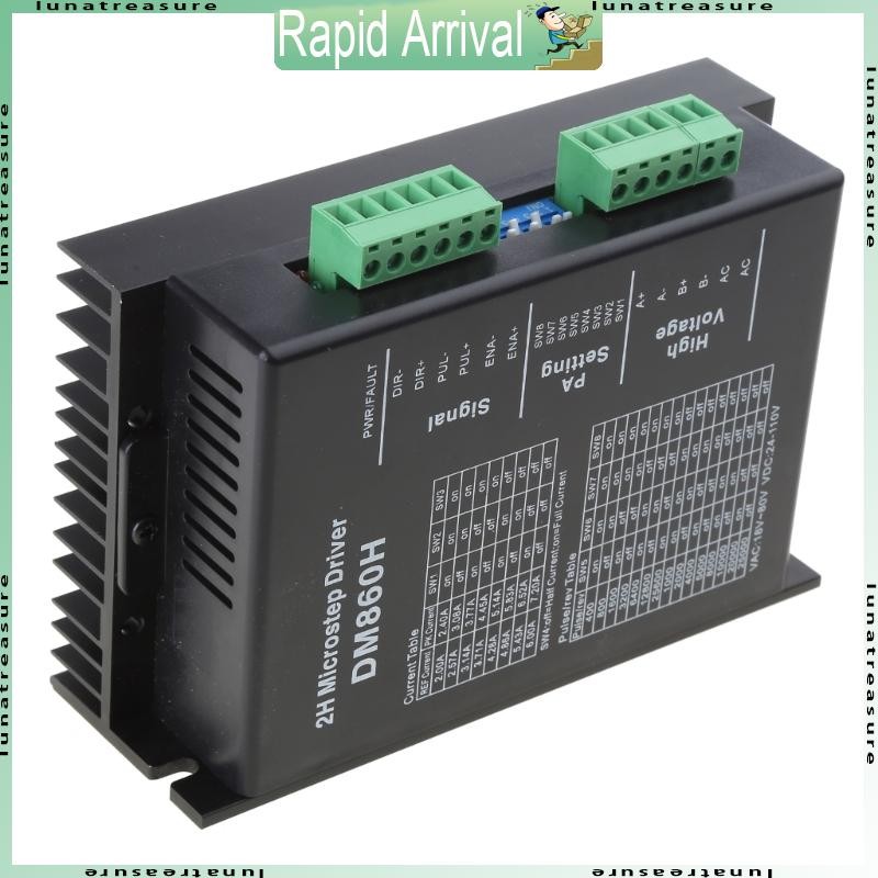 Lun Stepper Motor Driver Cintroller DM860 DM860H Microstep มอเตอร์สเต็ปเปอร์แบบไม่มีแปรง