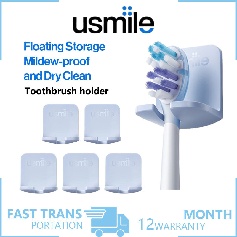 usmile Toothbrush Holder Drill-free Installation Firmly for All Toothbrushes