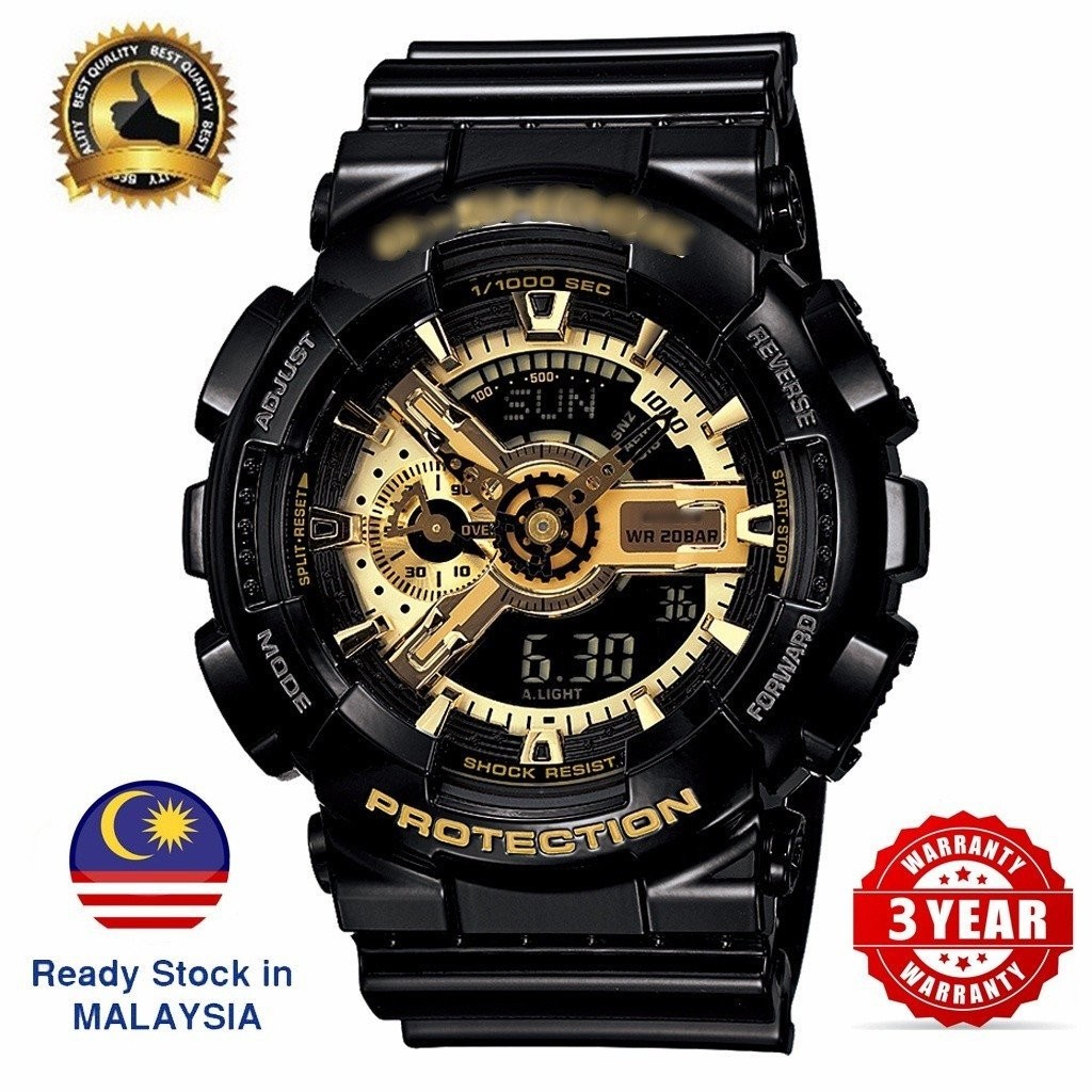 สินค้าพร้อมGS Men Sport Quartz Watch นาฬิกาแฟชั่นกันน้ํา tw