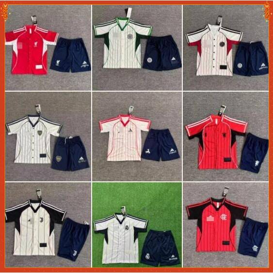 Kids Manchester United Liverpool Arsenal Juventus Bayern Munich US Pack Shirt เสื้อเด็ก