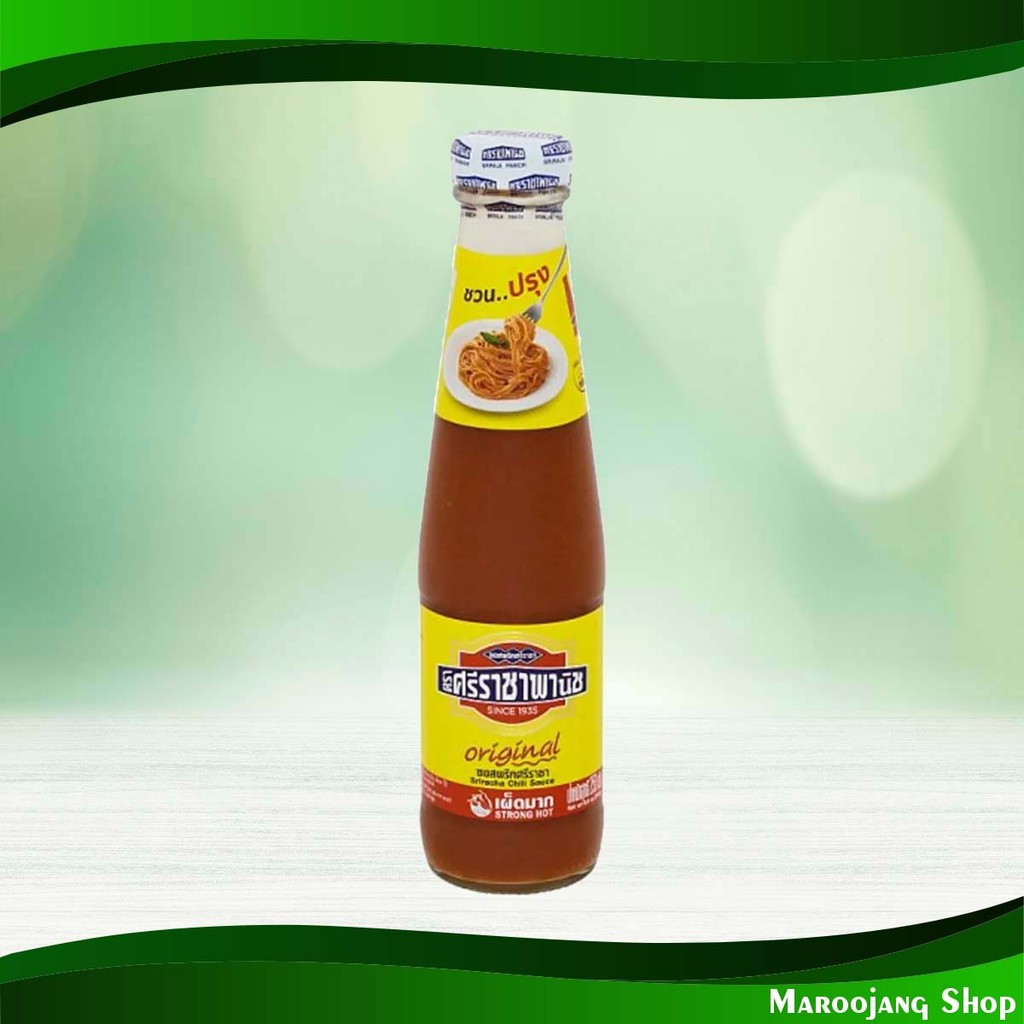 ซอสพริก เผ็ดมาก ศรีราชาพานิช 250ก. Chili Sauce Is Very Spicy. Sriracha Panich