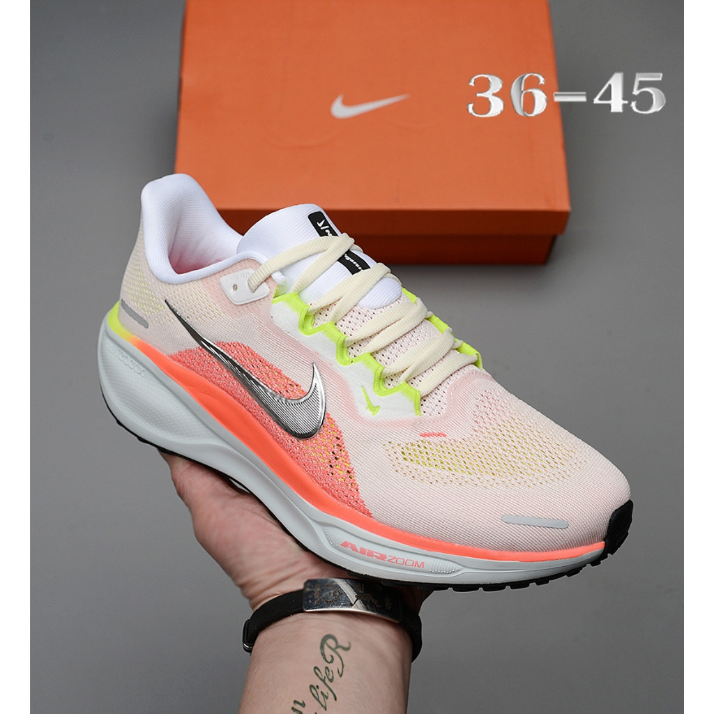 Air Zoom Pegasus 41 Mens Ro Running Shoes Women Jogging Shoes White Orange Grey Sports Shoes