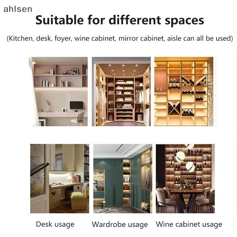 Ahlsen DC 12-24V 5A LED โคมไฟประตูควบคุม Masking ประเภท Sensor Mini Touch Sensor ตู้ DuPont Connecto