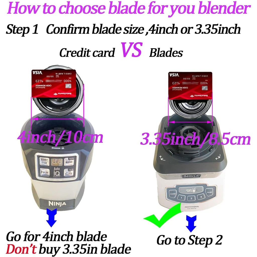 [UPGRADE] ใบมีดเครื่องปั่น 5 ฟินเข้ากันได้กับเครื่องปั่นนินจา QB3000 QB3000SSW-30 QB3000QR-30 QB3001