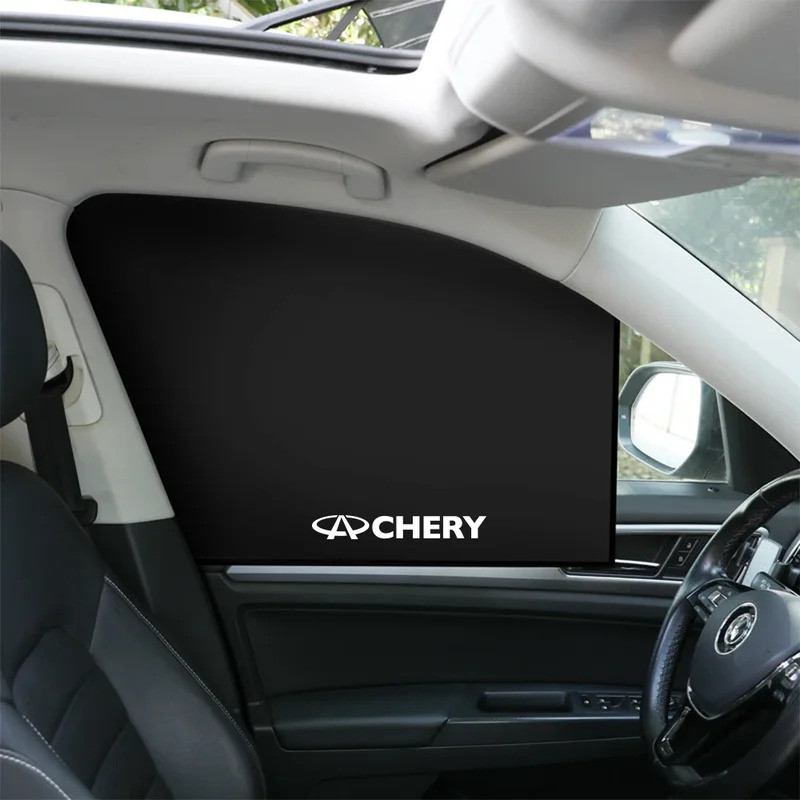 รถกระจกบังแดด Sun Shade ฝาครอบ Parasol สําหรับ Chery Tiggo 2 3 7 4 5x Kimo Qq6 s21 Qq3 เบรค s11 A3 A