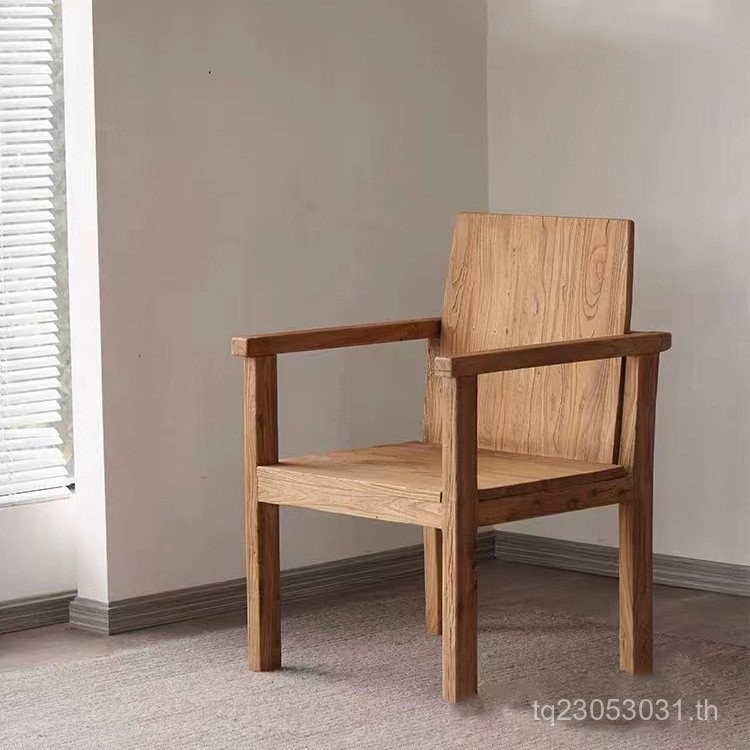 Simple นมชาคลาสสิกจีนเก้าอี้รับประทานอาหาร Windsor เก้าอี้พักผ่อน Cafe Horns เก่า Elm ครัวเรือนขนม S