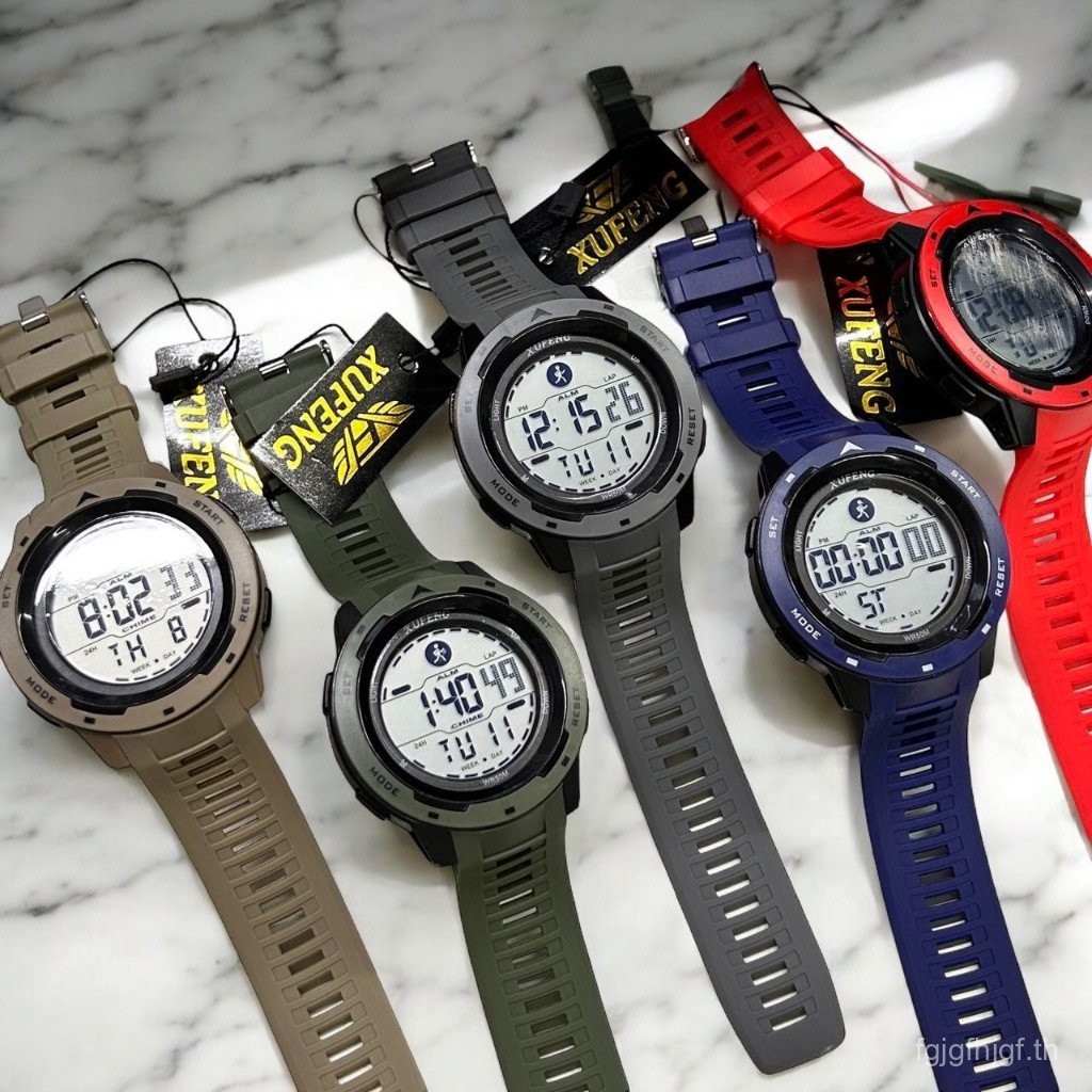 (A) [347] นาฬิกาข้อมือผู้ชายกันน้ํา Xufeng