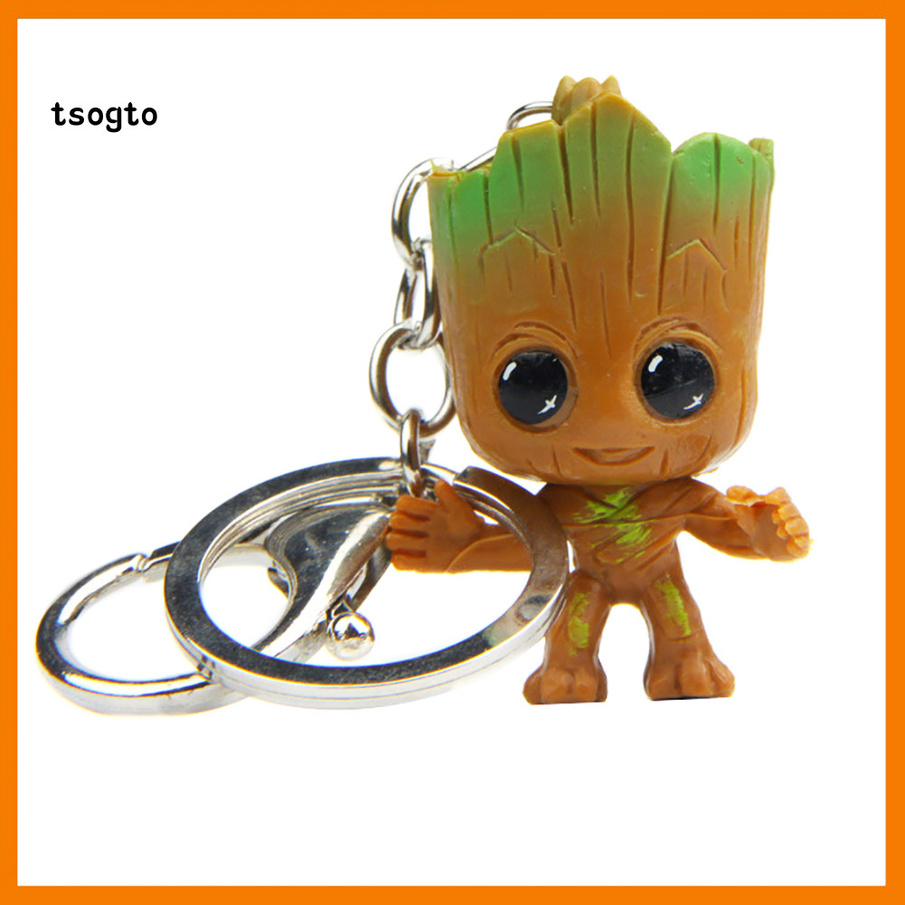 [TS] Guardians of Galaxy Tree Man Groot จี้รูปพวงกุญแจผู้ถือกระเป๋าพวงกุญแจ