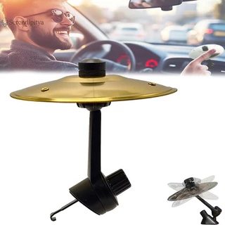 SEE รถ Crash Cymbal รถกลอง Cymbal Air Vent Easy Clip-On Cymbal สําหรับคนรักดนตรีเหมาะสําหรับรถทุกประเภท TH