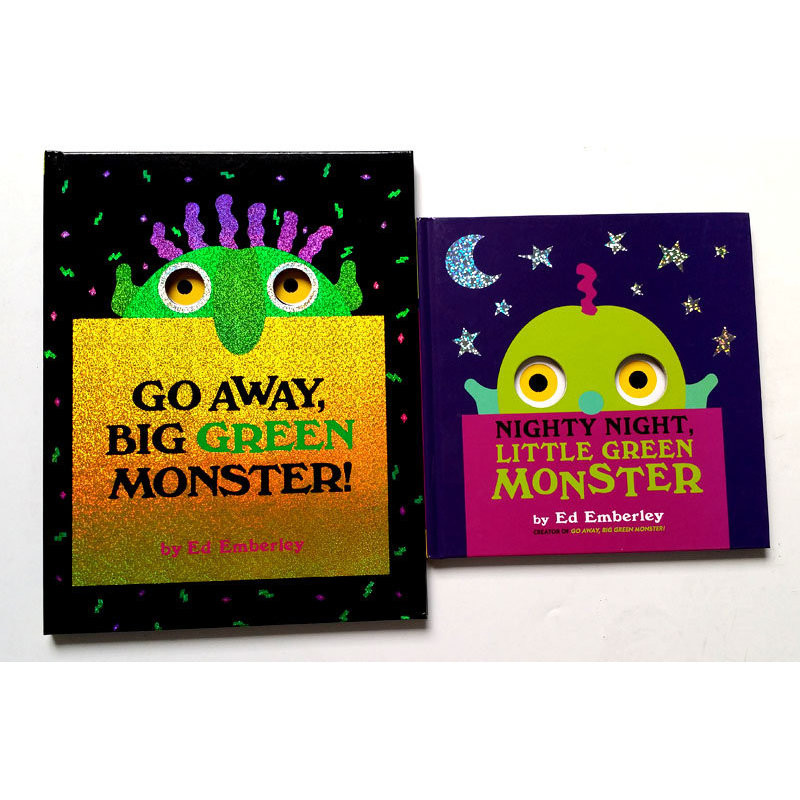 หนังสือภาพต้นฉบับภาษาอังกฤษ Go Out Big Green Monster Night little Green Monster