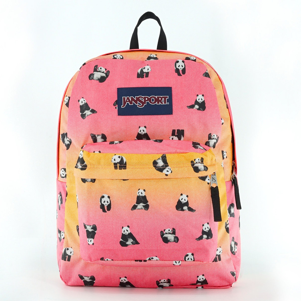 Jansport Jansport กระเป๋าเป้สะพายหลังของแท้ Super Rebellious Campus ชายหญิงกระเป๋าเป้สะพายหลังกระเป๋